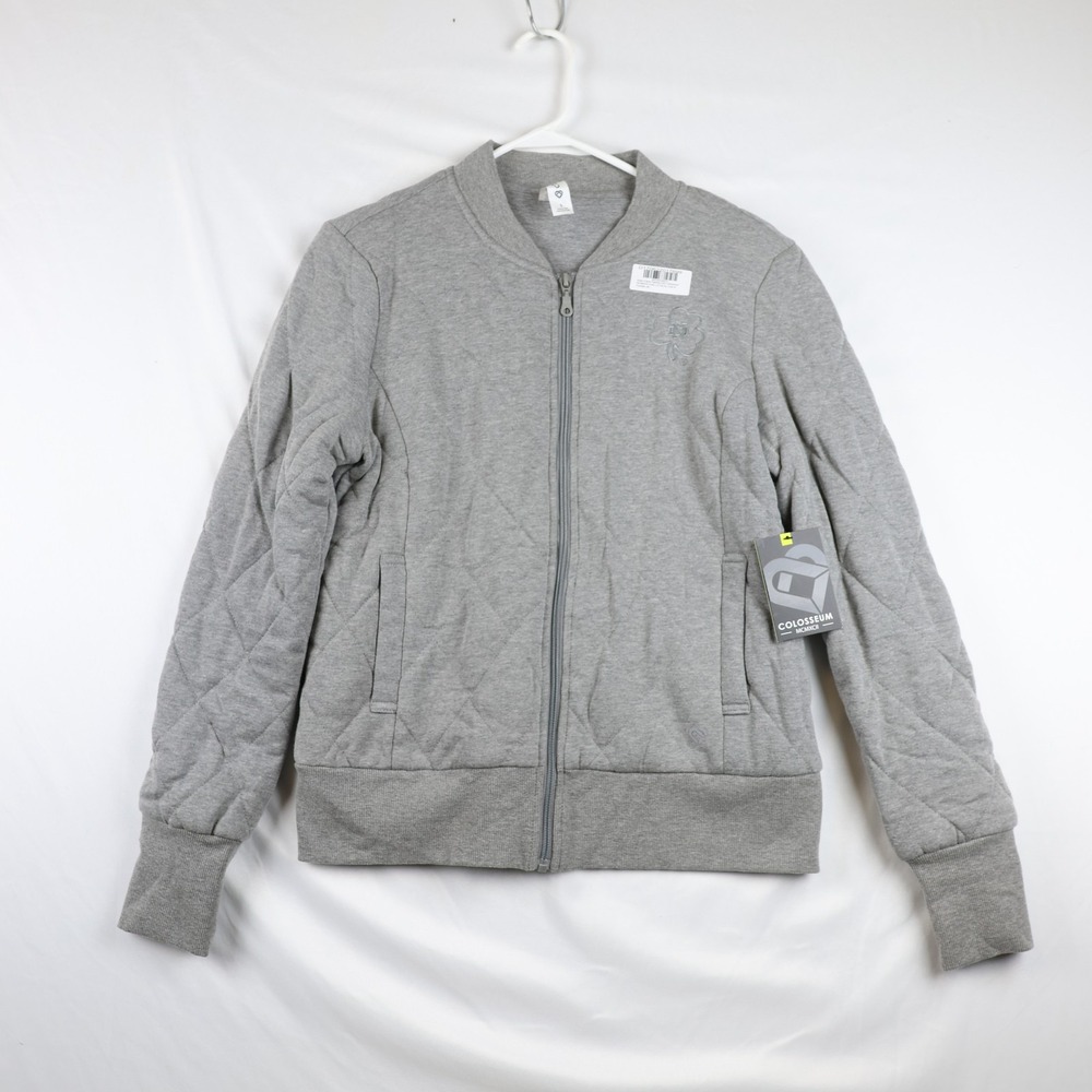 Notre Dame Fighting Irish Jacket Womens Small NCAA College Bomber Midtown Pocket